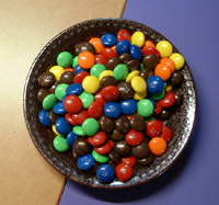 m&m